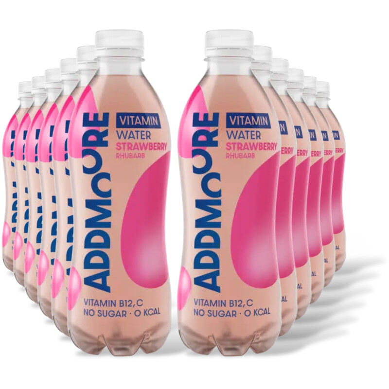 Addmoore Vitamin Water Strawberry 12-pack