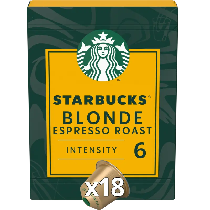 Starbucks Nespresso blonde espresso roast capsules