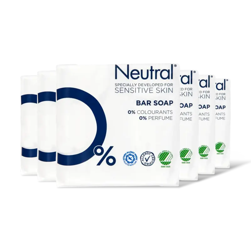 Neutral Sensitive skin bar soap 6-pack