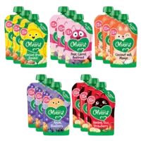 Olvarit Knijpfruit 12+ mnd variatiemenu 15-pack