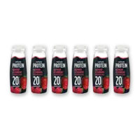 Melkunie Protein aardbei & framboos shake 6-pack