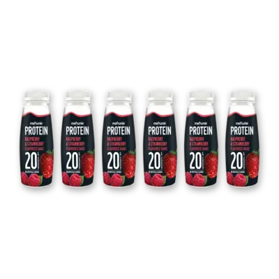 pdp-image-Melkunie Protein aardbei & framboos shake 6-pack