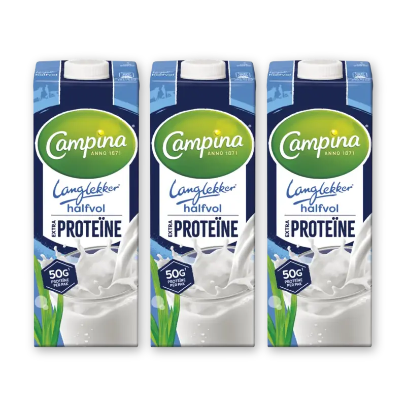 Langlekker halfvol extra proteine 3-pack