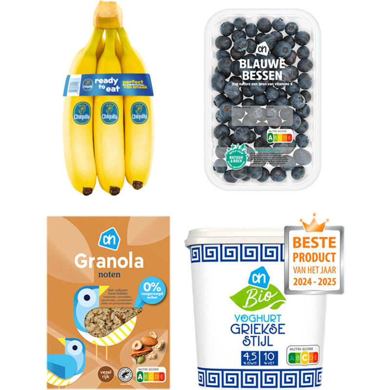 Een afbeelding van Chiquita yoghurt bowl pakket