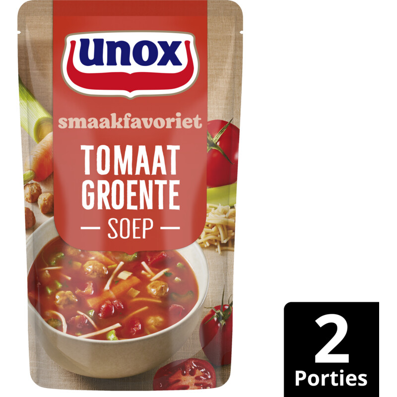 Unox Tomaat groente soep
