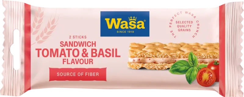 Sandwich cream cheese tomato basil