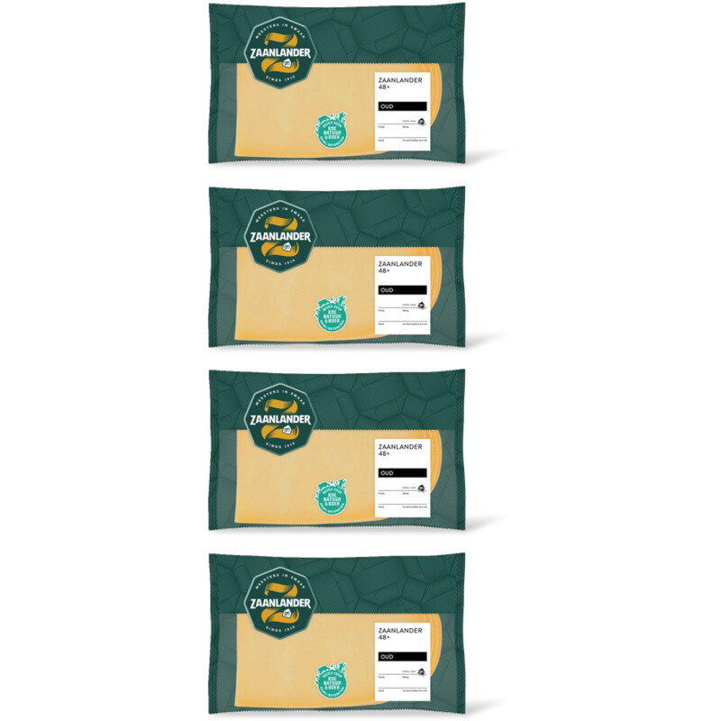AH Zaanlander Oud 48+ plakken 4-pack