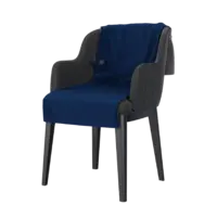 Sinji Heating chair blanket velvet blue