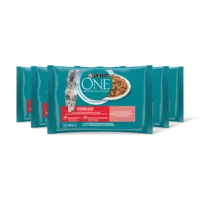 Purina ONE Sterilcat met zalm en wortels 5-pack
