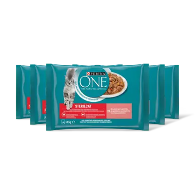 pdp-image-Purina ONE Sterilcat met zalm en wortels 5-pack