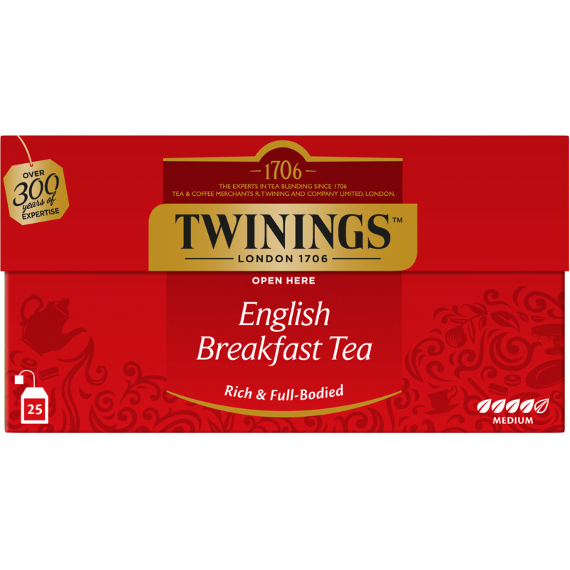 Een afbeelding van Twinings English breakfast