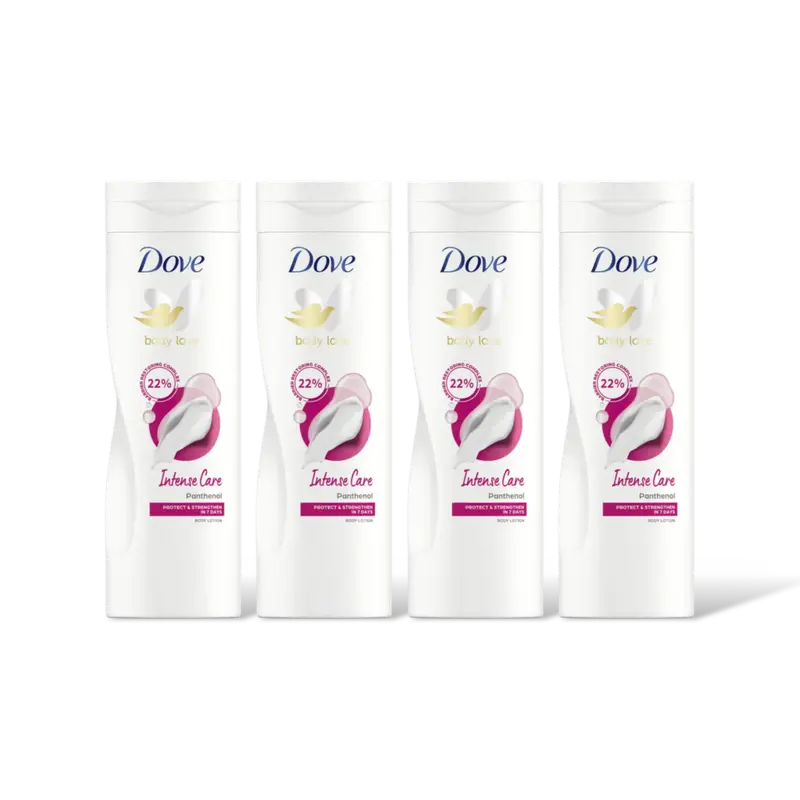 Dove Intense care bodylotion 4-pack