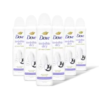 Dove Invisible dry deodorant spray 6-pack