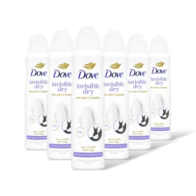 pdp-image-Dove Invisible dry deodorant spray 6-pack