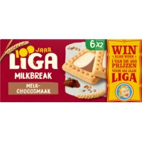 Een afbeelding van Liga Milkbreak melk-chocosmaak
