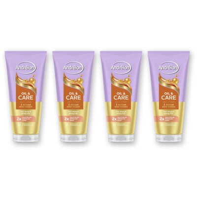 pdp-image-Andrélon Oil & care 1 minuut wow masker 4-pack