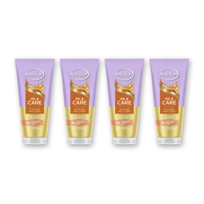 pdp-image-Andrélon Oil & care 1 minuut wow masker 4-pack