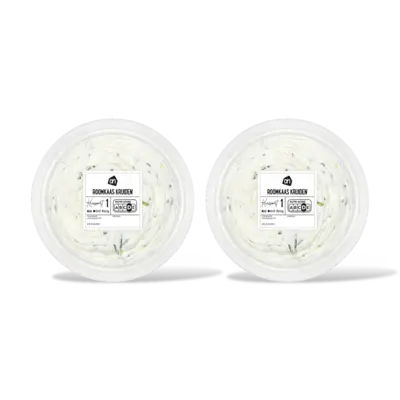 pdp-image-AH Verse roomkaas met kruiden 2-pack