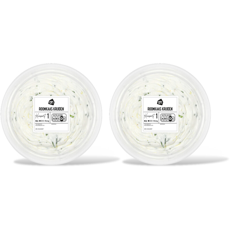 AH Verse roomkaas met kruiden 2-pack