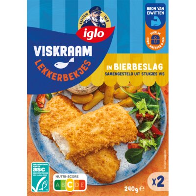 pdp-image-Iglo Viskraam lekkerbekjes in bierbeslag