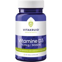 Een afbeelding van Vitakruid Vitamine D3 75 mcg / 3000 IE