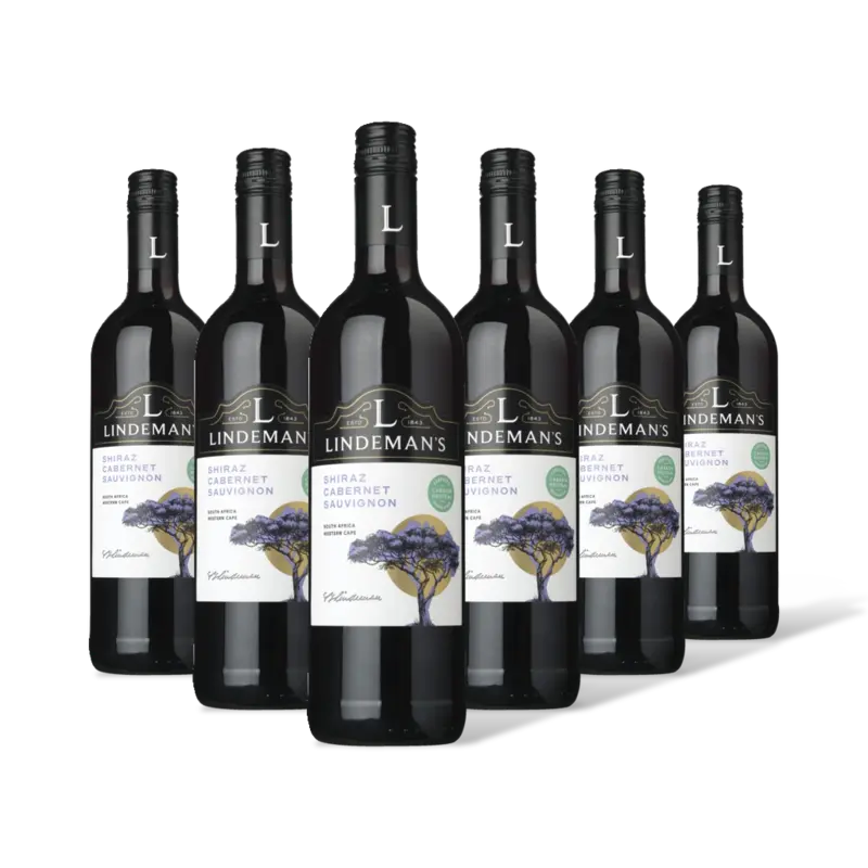 Lindeman's SA shiraz cabernet sauvignon 6 flessen