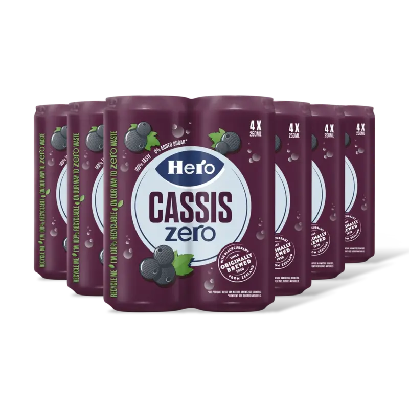 Hero Cassis zero 24-pack