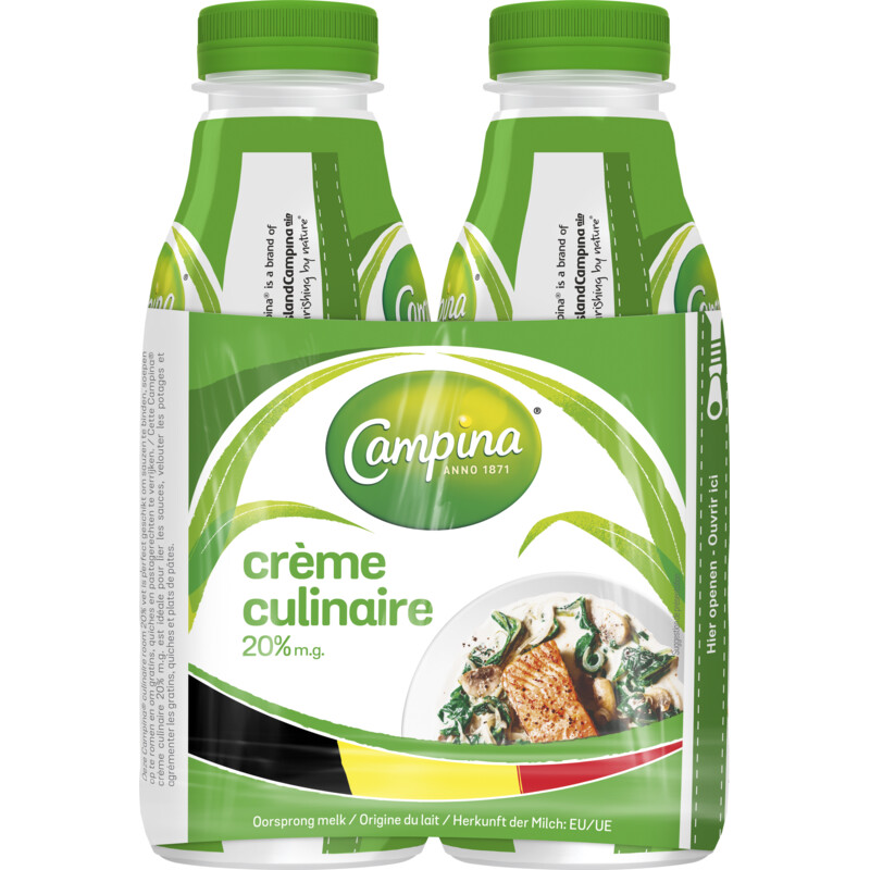 Een afbeelding van Campina Lichte culinaire room 20% bel