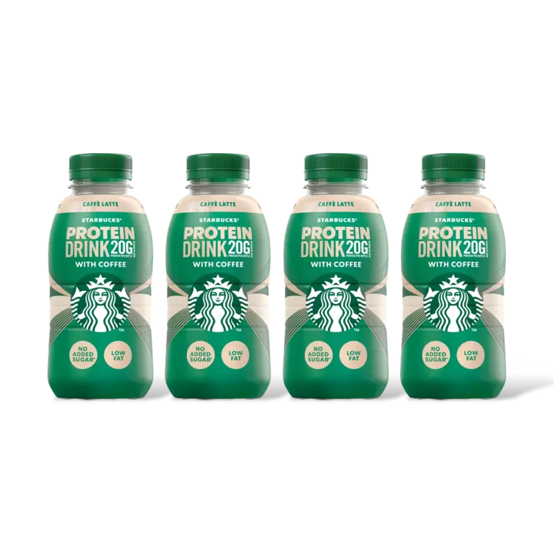 Protein drink caffe latte coffee 4-pack