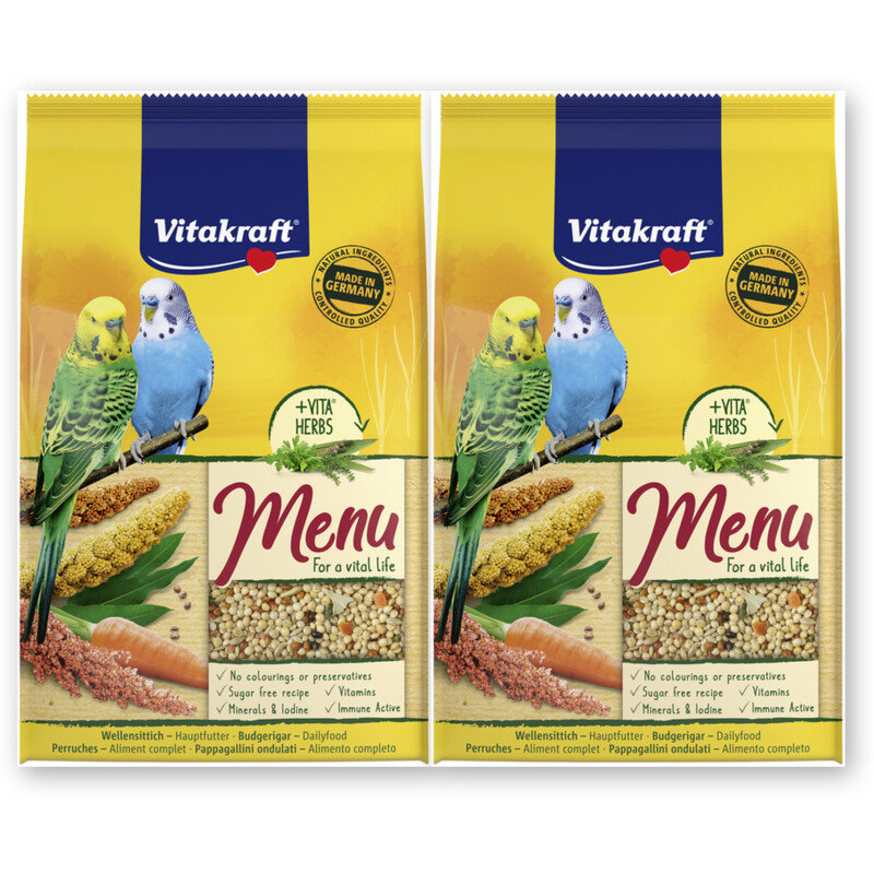 Vitakraft Menu vital grasparkieten 2-pack