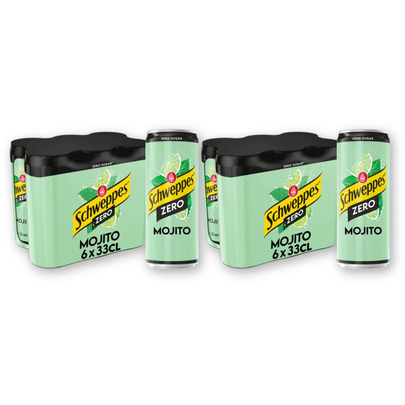 Schweppes Mojito zero 6-pack 2-pack