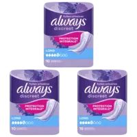 Always Maandverband Discreet Long 3-pack