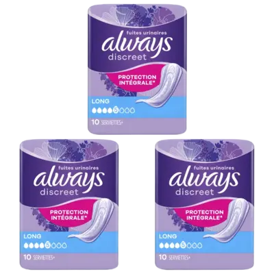 pdp-image-Always Maandverband Discreet Long 3-pack