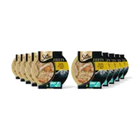 Sheba Filets gevogelte met zalm 10-pack