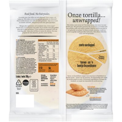 pdp-image-No Fairytales Zoete aardappel tortilla wraps