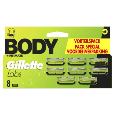 pdp-image-Gillette Labs body + intimate 8 navulmesjes