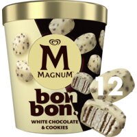 Een afbeelding van Magnum Bonbon white chocolate & cookies