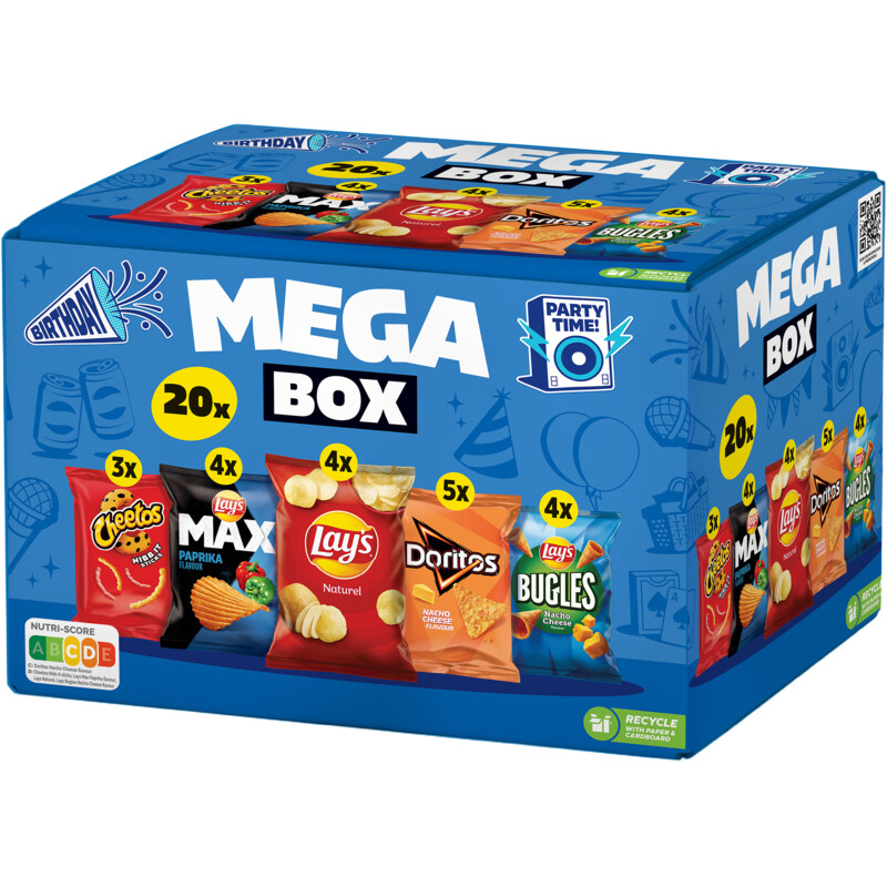 Lay's Mega box 20-pack