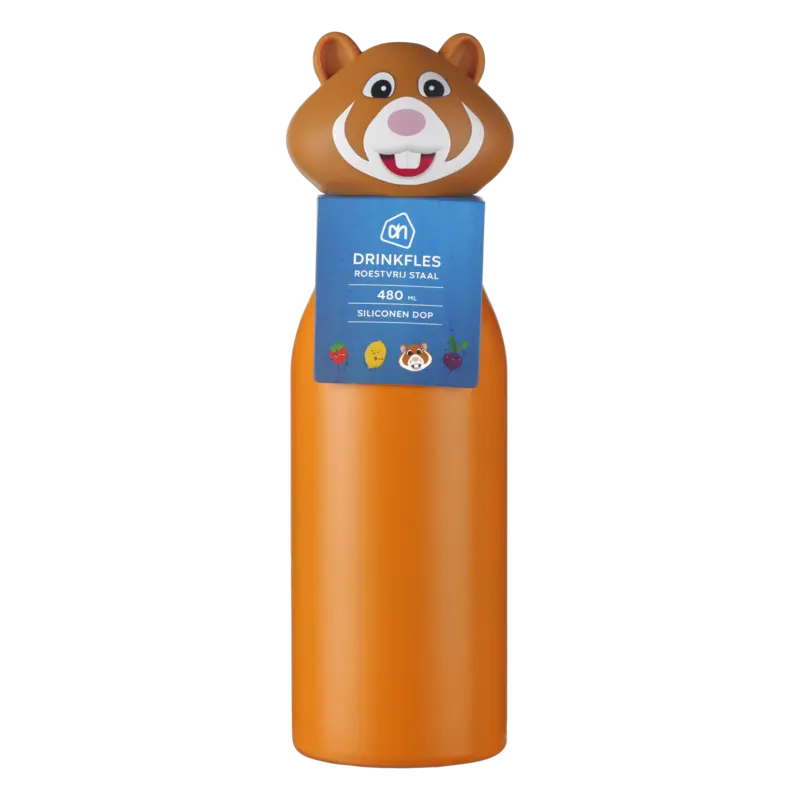 AH RVS fles hamster
