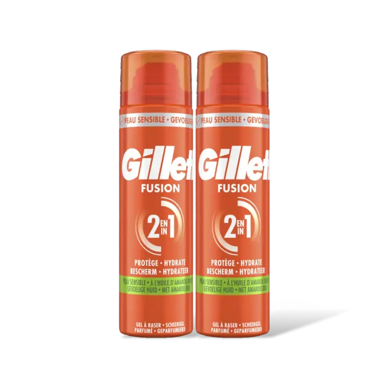 Gillette Fusion5 ultr gevoelig huid scheergel 2pk