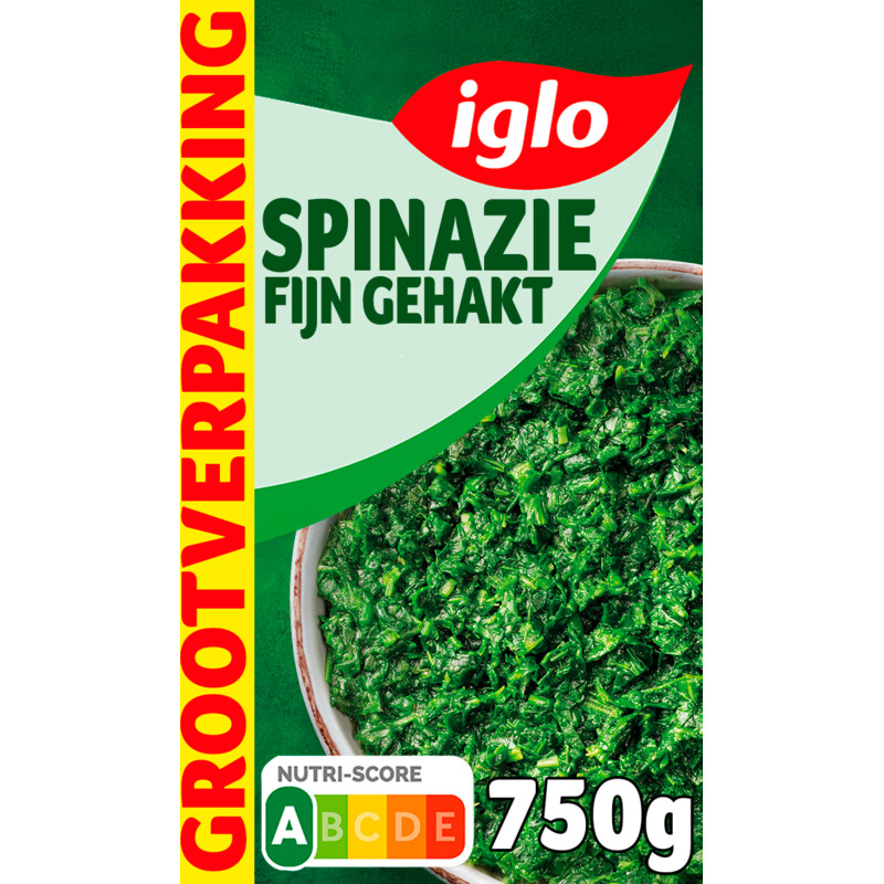 Een afbeelding van Iglo Spinazie fijn gehakt