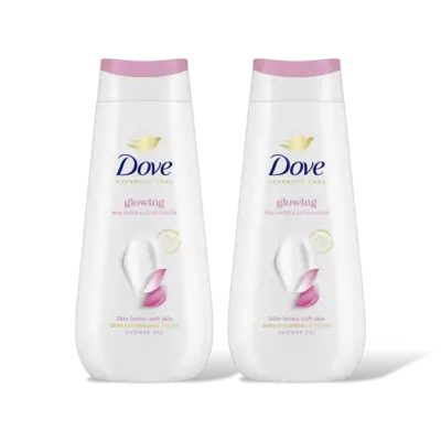 pdp-image-Dove Glowing douchegel 2-pack