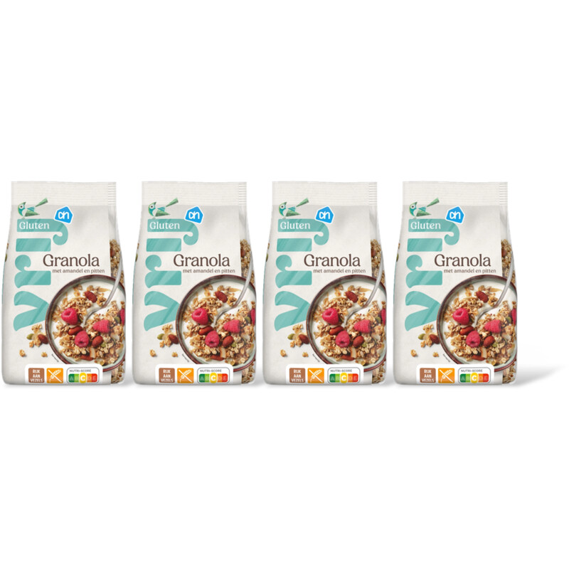 AH Glutenvrij Granola 4-pack