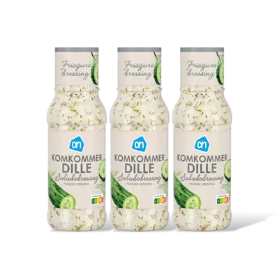 AH Komkommer dille dressing 3-pack