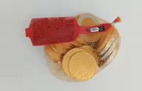 Gouden chocolade munten