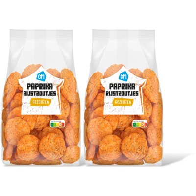 pdp-image-AH Paprika rijstzoutjes gezouten 2-pack