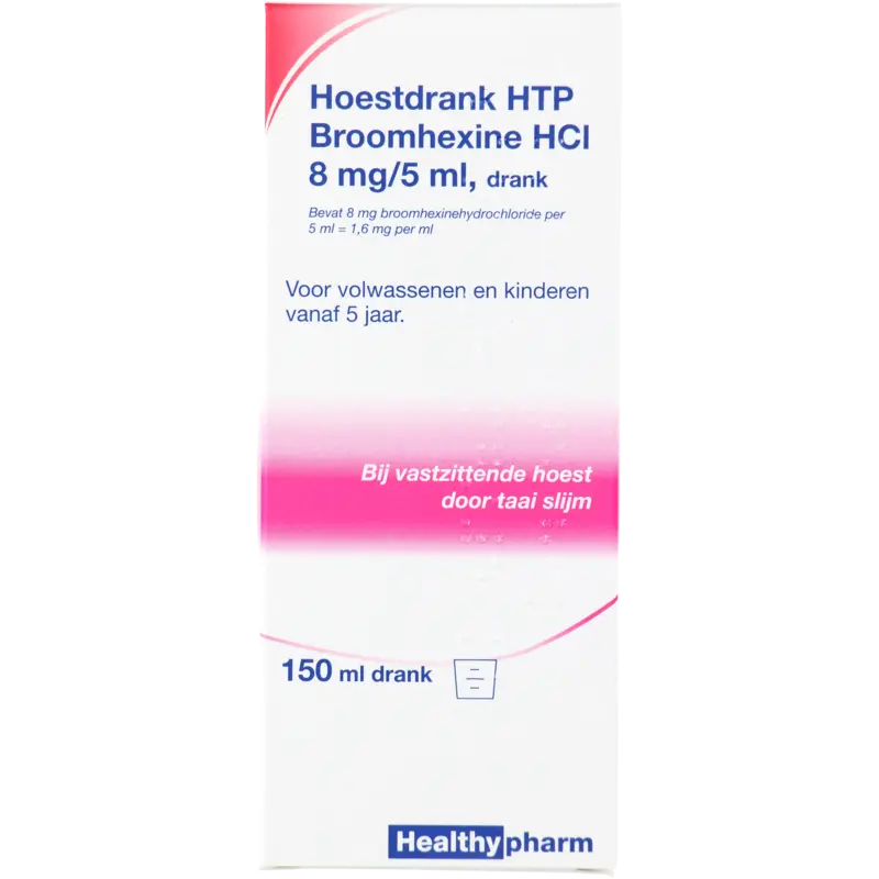 AH Hoestdrank broomhexine 8mg/5ml