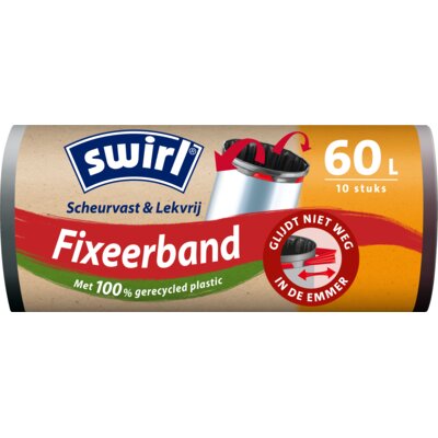 pdp-image-Swirl Vuilniszakken met fixeerband 60 liter