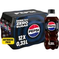 Pepsi Zero sugar 12-pack