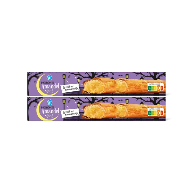 AH Roomboter amandelstaaf 2-pack